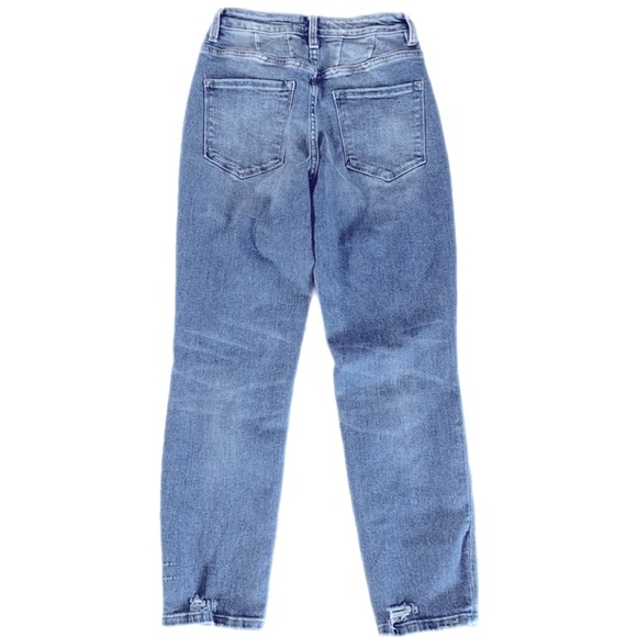 NWOT Vervet Super High Distressed Crop Mom Jeans Size 26 - Picture 6 of 8
